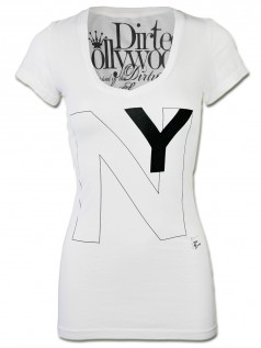 Dirtee Hollywood Damen Shirt Regional N.Y.