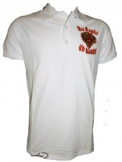 Ed Hardy Herren Club Polo Shirt Tiger Crown