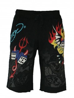 Ed Hardy Herren Multiprint Short