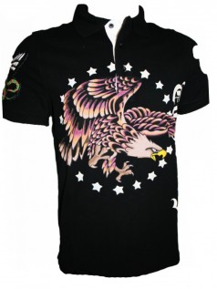 Ed Hardy Herren Polo Shirt