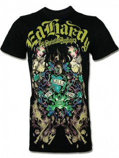 Ed Hardy Herren Signature Shirt