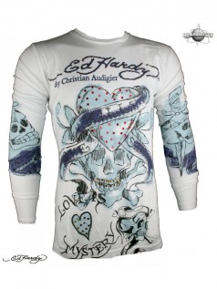 Ed Hardy Herren Speciality Langarm Shirt