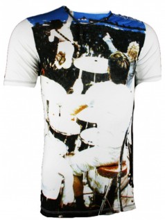 Elvis+Jesus Herren Shirt Royal Rock