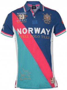 Geographical Norway Herren Polo Korway (blau)