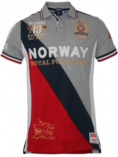 Geographical Norway Herren Polo Korway (M) (grau)