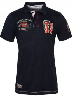 Geographical Norway Herren Poloshirt Kantik (dunkelblau)