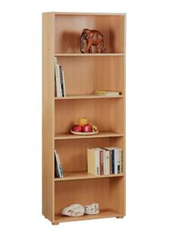 IDEA Anita Bücherregal mit 4 Böden mit Papierdekor