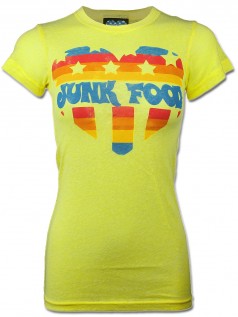 Junk Food Damen Vintage Shirt Junk Food