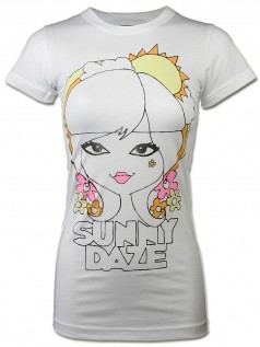 Junk Food Damen Vintage Shirt SunnyDaze (L)