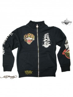 Kids Ed Hardy Kids Boys Track Jacke (2)