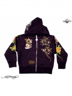 Kids Ed Hardy Kids Girls Hoodie Jacke (2)