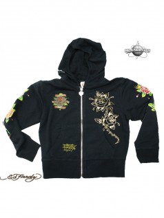 Kids Ed Hardy Kids Girls Hoodie Jacke