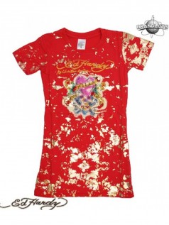 Kids Ed Hardy Kids Girls Splatter Shirt