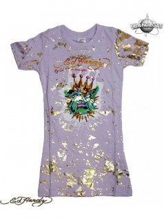 Kids Ed Hardy Kids Girls Splatter Shirt (8)