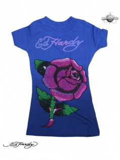 Kids Ed Hardy Kids Girls Strasss Shirt (8)