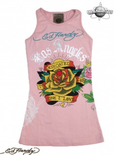 Kids Ed Hardy Kids Girls Tunic Tank (6)