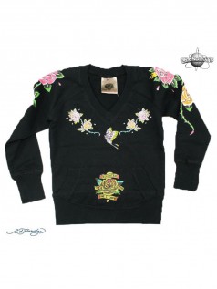 Kids Ed Hardy Kids Girls V-Neck Sweater (2)