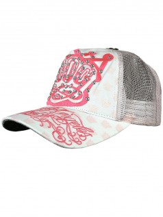 L. A. Fresh Unisex Cap LOS Script (pink)