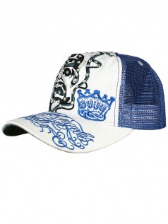 L. A. Fresh Unisex Cap Smiles And Cries (blau)