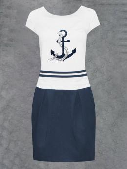 Lässig Unifarben Sommer Print Normal Jersey Rundhals H-Linie Regelmäßig Kleider für Damen