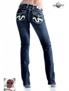 Laguna Beach Jeans Damen Straight Jeans