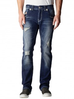 Laguna Beach Jeans Herren Jeans Crystal Cove (32) (blau)