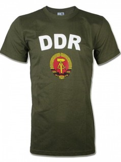 Logoshirt Herren T-Shirt DDR (S)