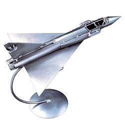 Metall Modellflugzeug Mirage 2000 - Jet Fighter