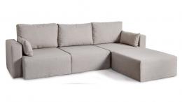 Multimo Sofa Royals 3-Sitzer mit Sitzhocker & Kissen