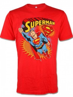 Outpost Herren Vintage Shirt Superman
