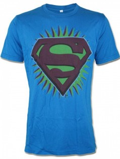 Outpost Herren Vintage Shirt Superman Shield