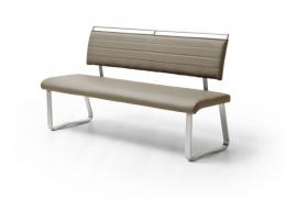 Pasce Sitzbank Kunstleder Cappuccino 175x93x59