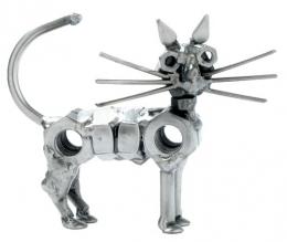 Schraubenfigur Katze stehend