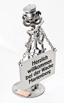 Schraubenmännchen Polizist