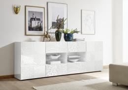 Sideboard mit offenem Fach Miro Weiß