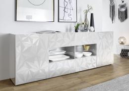 Sideboard mit Schubkästen Weiß Prisma