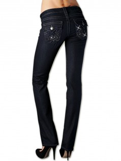 True Religion Damen Jeans Crystal Billy (29)