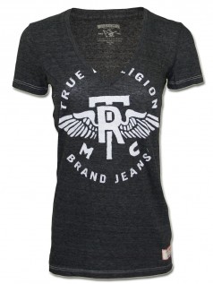 True Religion Damen Shirt T.R.M.C.