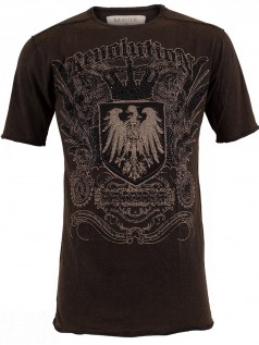 Xzavier Herren Shirt Revolution (M) (braun)